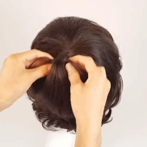 <b>[W2072]</b> Volume up hair ponytail Human hair 100%